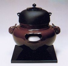 茶室(茶道具)-電熱式風炉（野々田式）【SKK佐々木工業】
